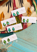 Load image into Gallery viewer, Raindrop Studs - Turnback Pony ™ - Earring
