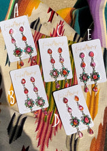 Load image into Gallery viewer, Flower Power Earrings - Turnback Pony ™ - Earrings

