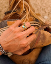 Load image into Gallery viewer, Gold KT Stack - Turnback Pony ™ - Rings

