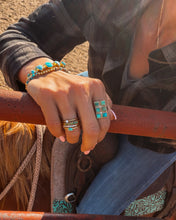 Load image into Gallery viewer, Gold KT Stack - Turnback Pony ™ - Rings

