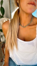 Load image into Gallery viewer, Turquoise Tennis Necklace - Turnback Pony ™ - 
