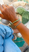 Load image into Gallery viewer, Turquoise Studded Cuff - Turnback Pony ™ - 
