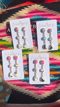 Load image into Gallery viewer, Faded Earrings (pick your stones) - Turnback Pony ™ - Earring
