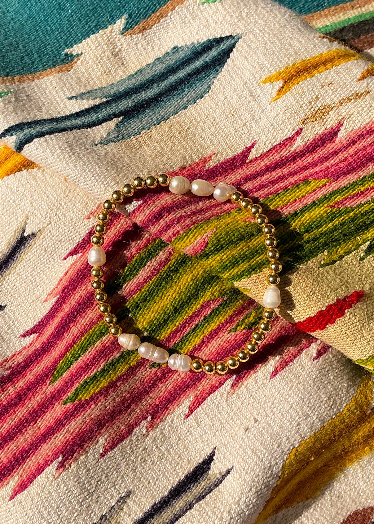 Golden Pearl Bracelet - Turnback Pony ™ - Bracelet
