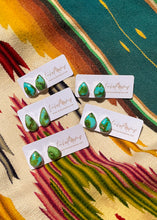 Load image into Gallery viewer, Spring Showers Studs - Turnback Pony ™ - Earrings
