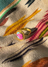 Load image into Gallery viewer, Juniper Adjustable Ring PINK - Turnback Pony ™ - Rings
