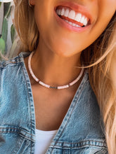 Load image into Gallery viewer, Pink Conch Choker - Turnback Pony ™ - Necklace
