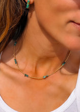 Load image into Gallery viewer, Colt Gold Navajo Style Pearls - Turnback Pony ™ - Necklace
