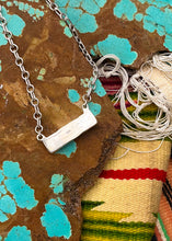 Load image into Gallery viewer, Pink Dahlia Bar - Turnback Pony ™ - Necklace

