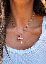 Load image into Gallery viewer, He Lives Necklace (Cotton Candy)
