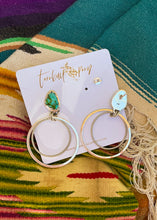 Load image into Gallery viewer, Honeydew Hoops - Turnback Pony ™ - Earrings
