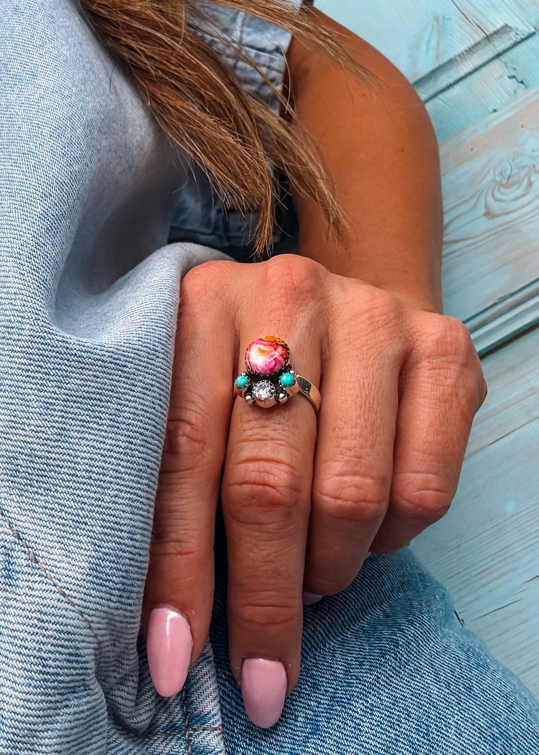 Majestic Adjustable Ring (pick your stones) - Turnback Pony ™ - Rings