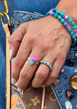 Load image into Gallery viewer, Temple Rings (Cotton Candy) - Turnback Pony ™ - Rings
