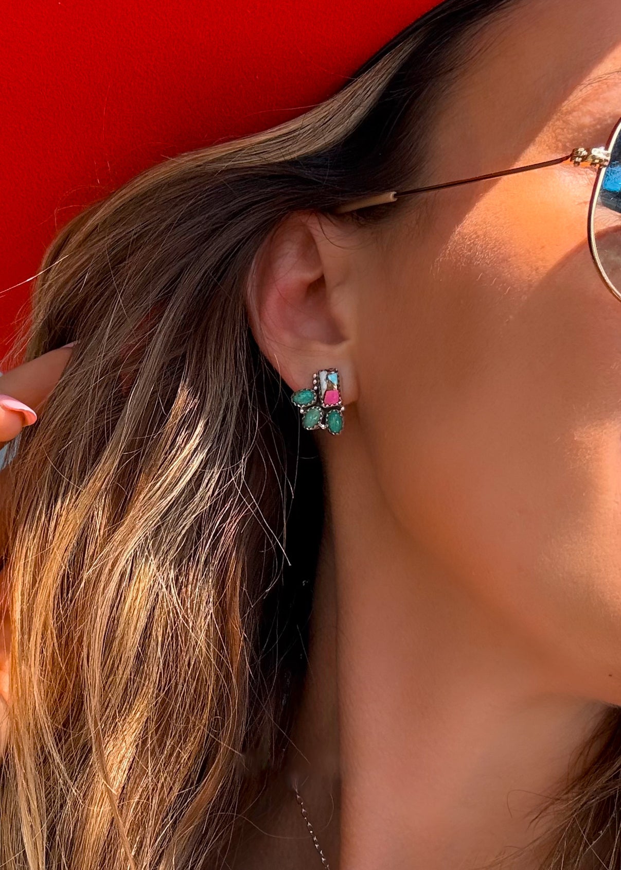 Kam Studs - Turnback Pony ™ - Earrings