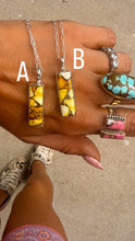 Load image into Gallery viewer, Dad’s Lemon Bar Necklace
