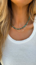 Load image into Gallery viewer, Leia Turquoise and Gold Necklace

