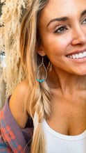 Load image into Gallery viewer, Huntington Navajo Pearl Style Earrings - Turnback Pony ™ - Earrings
