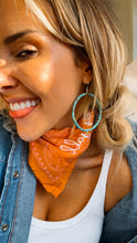 Load image into Gallery viewer, Hidden Valley Navajo Pearl Style Earrings - Turnback Pony ™ - Earrings

