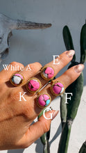 Load image into Gallery viewer, Juniper Gold Adjustable Ring (PINK)
