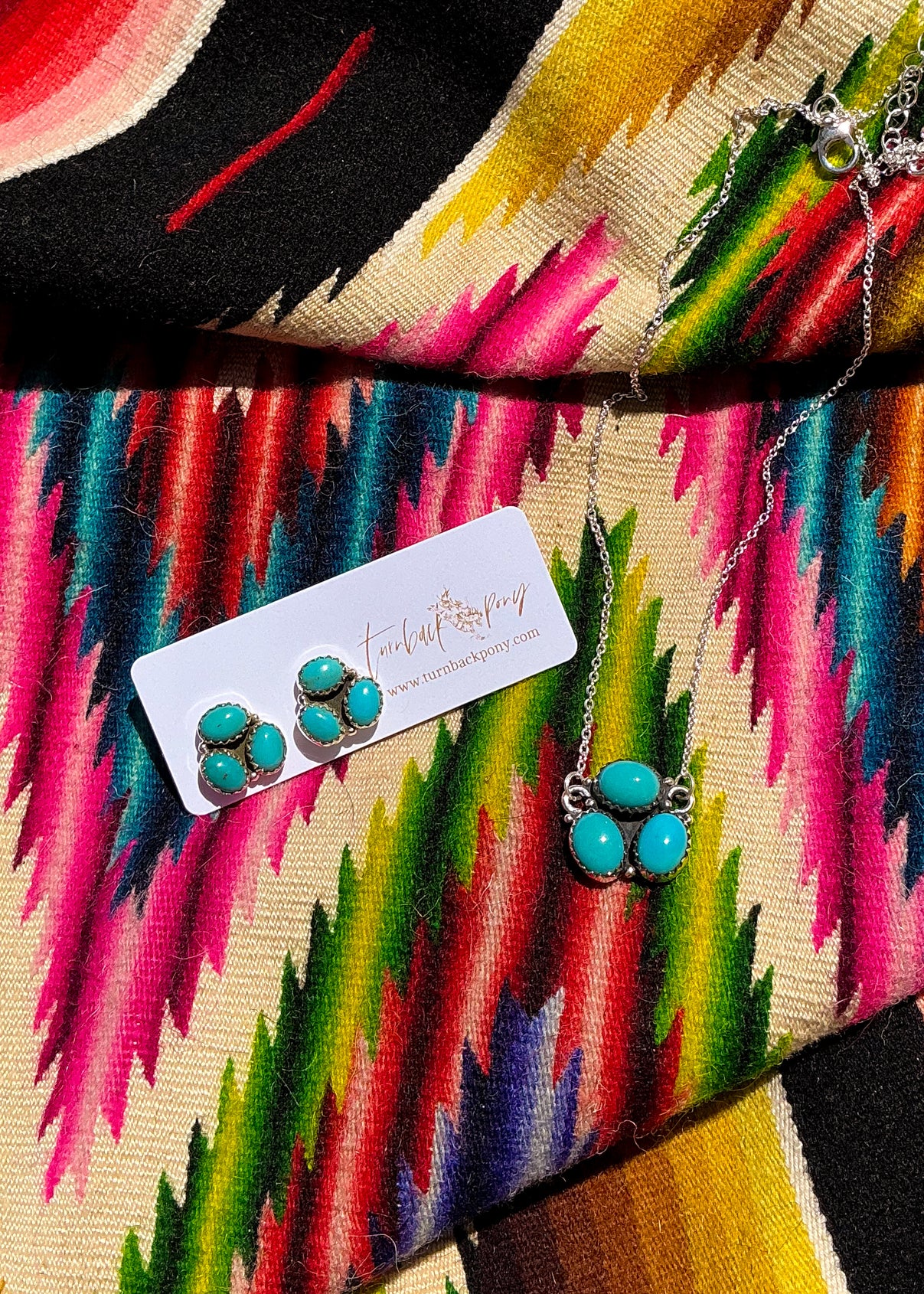 Nashville Set - Turnback Pony ™ - Necklace earring set