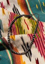 Load image into Gallery viewer, 6mm 16 inch Navajo Style Pearls - Turnback Pony ™ - Necklace
