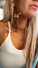 Load image into Gallery viewer, 6mm Navajo Style Pearl Necklace - Turnback Pony ™ - Necklaces
