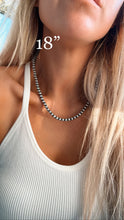 Load image into Gallery viewer, 6mm Navajo Style Pearl Necklace - Turnback Pony ™ - Necklaces

