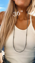Load image into Gallery viewer, Small Multi Navajo Style Pearl Necklace - Turnback Pony ™ - Necklace
