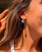 Load image into Gallery viewer, Dad’s Mini Hoop Earrings
