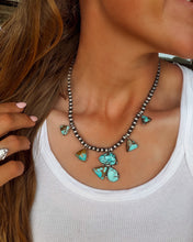 Load image into Gallery viewer, MULTI STONE PEARL Necklace - Turnback Pony ™ - Necklace

