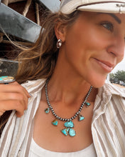 Load image into Gallery viewer, MULTI STONE PEARL Necklace - Turnback Pony ™ - Necklace
