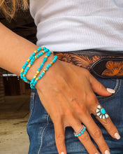 Load image into Gallery viewer, Palomino and Kingman Nugget Bracelet - Turnback Pony ™ - 
