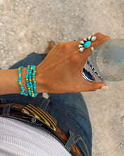 Load image into Gallery viewer, Palomino and Kingman Nugget Bracelet - Turnback Pony ™ - 
