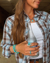 Load image into Gallery viewer, Palomino and Kingman Nugget Bracelet - Turnback Pony ™ - 
