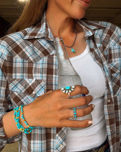 Load image into Gallery viewer, Palomino and Kingman Nugget Bracelet - Turnback Pony ™ - 
