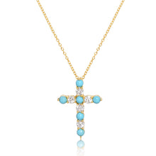 Load image into Gallery viewer, Solara Cross Necklace
