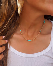 Load image into Gallery viewer, Serena Gold Necklace - Turnback Pony ™ - Necklace
