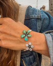 Load image into Gallery viewer, Mela Silver Cuff - Turnback Pony ™ - Bracelets
