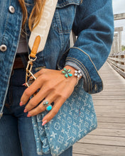 Load image into Gallery viewer, Mela Silver Cuff - Turnback Pony ™ - Bracelets
