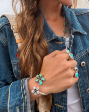 Load image into Gallery viewer, Mela Silver Cuff - Turnback Pony ™ - Bracelets
