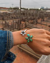 Load image into Gallery viewer, Mela Silver Cuff - Turnback Pony ™ - Bracelets
