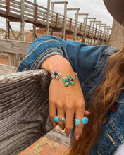 Load image into Gallery viewer, Mela Silver Cuff - Turnback Pony ™ - Bracelets

