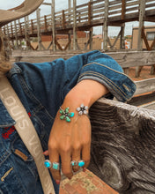 Load image into Gallery viewer, Mela Silver Cuff - Turnback Pony ™ - Bracelets
