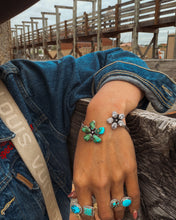 Load image into Gallery viewer, Mela Silver Cuff - Turnback Pony ™ - Bracelets
