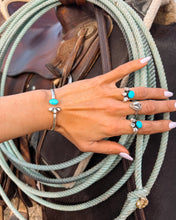 Load image into Gallery viewer, Western Mosaic Adjustable Ring - Turnback Pony ™ - Ring
