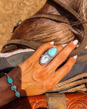 Load image into Gallery viewer, Dad's 2 Stone Delaware Adjustable Ring
