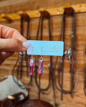 Load image into Gallery viewer, Dad Vertical Bar Earrings
