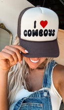 Load image into Gallery viewer, I ❤️ Cowboys Trucker - Turnback Pony ™ - 
