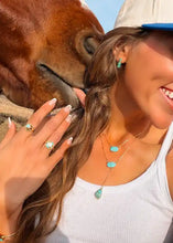 Load image into Gallery viewer, Sandalwood Stud Earrings - Turnback Pony ™ - Earring
