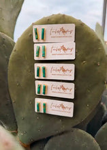 Load image into Gallery viewer, Sandalwood Stud Earrings - Turnback Pony ™ - Earring
